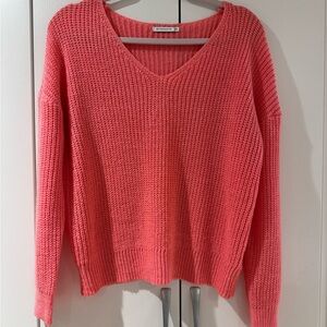 Staccato salmon V-Neck Sweater